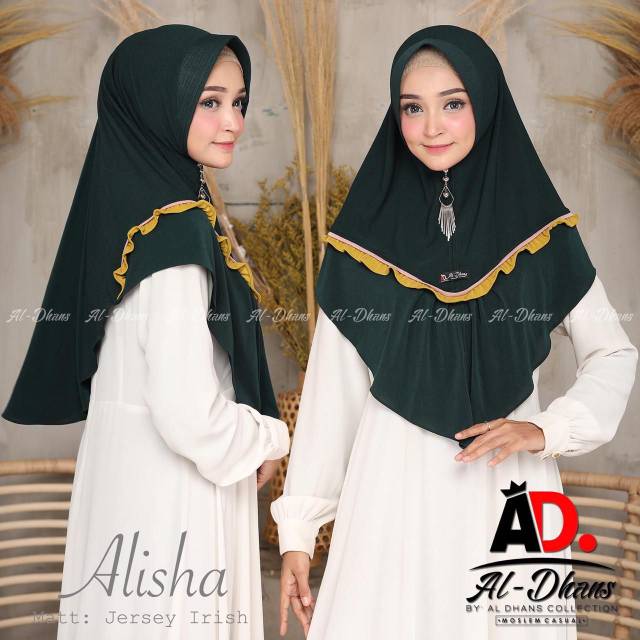 Jilbab hijab kerudung instan AlDhans Alisha