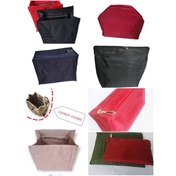 Inner tas  / furing tas rajut  custom