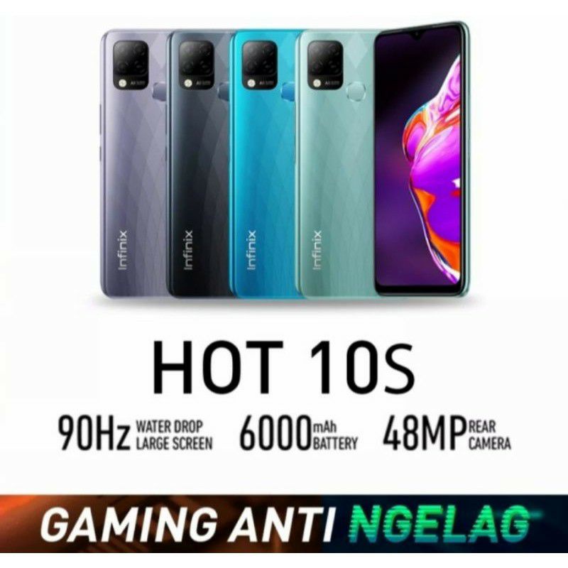 Infinix Hot 10S 6/128 GB Battery 6000 mAh