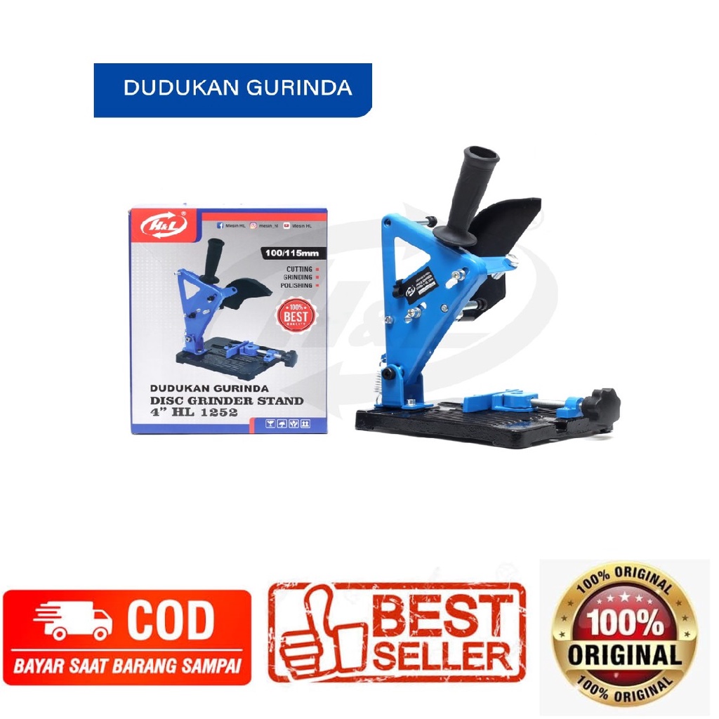 Stand Dudukan Gerinda Tangan Potong Siku Gerinda Potong Duduk - Angle Stand Grinder