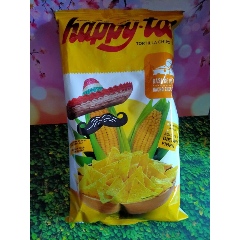 

Happy Tos rasa keju nacho 140gr