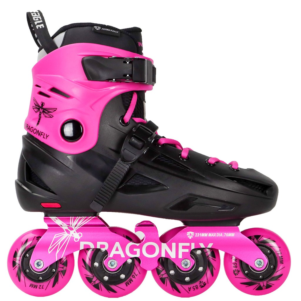 Sepatu Roda Inline Skate Flying Eagle F3 Dragonfly Pink