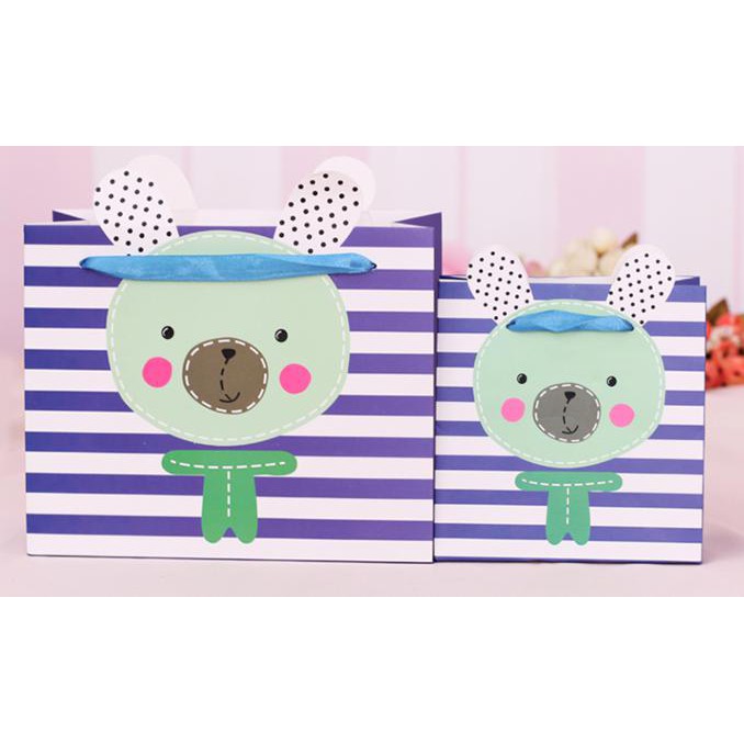 

Bear Big Blue Kantong Hello Kitty, Kotak Hello Kitty Plastik Kado Opp