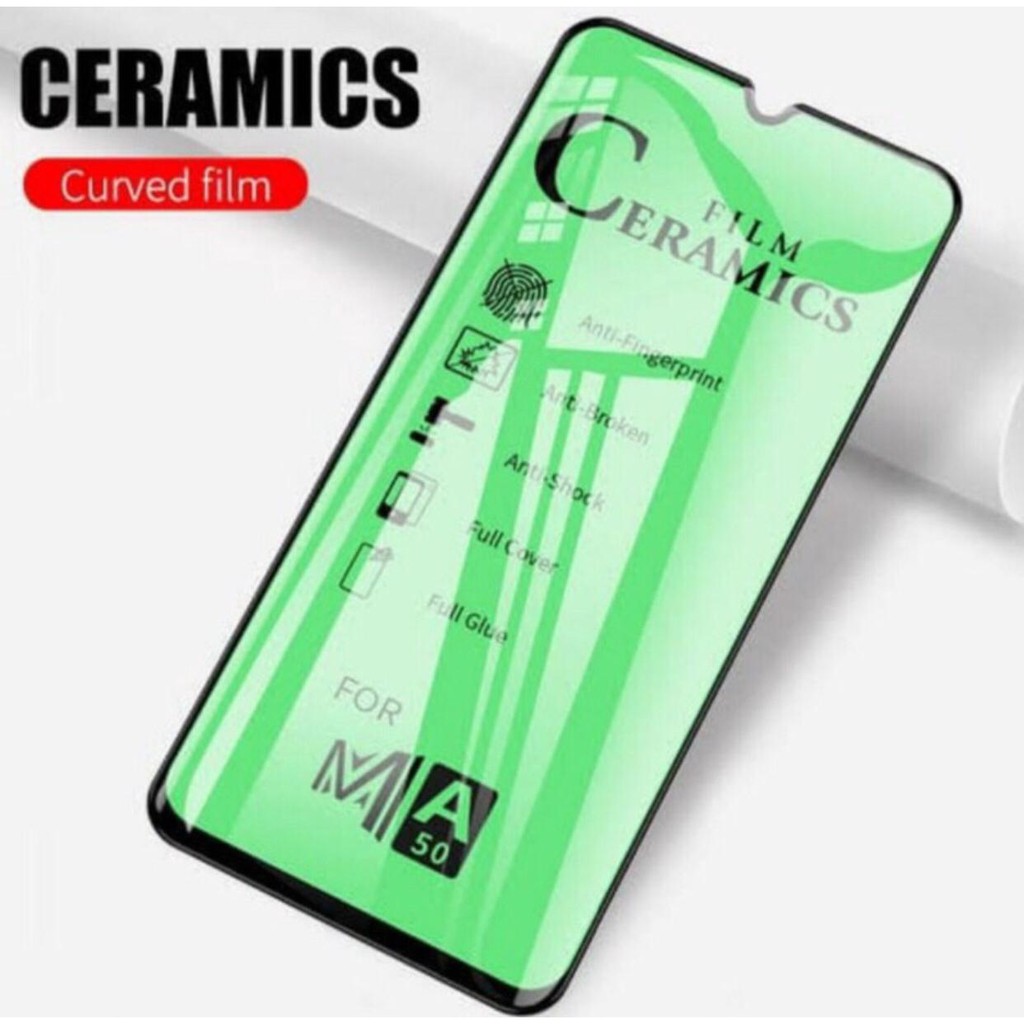 Tempered Glas Ceramix Film Samsung A10 A20 A30 A50 A70 A01 A10S A20S A30S A50S A70S M10 M20 M30 M30S