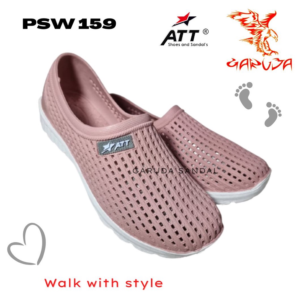 ATT PSW 159 SEPATU KARET WANITA SLIP ON