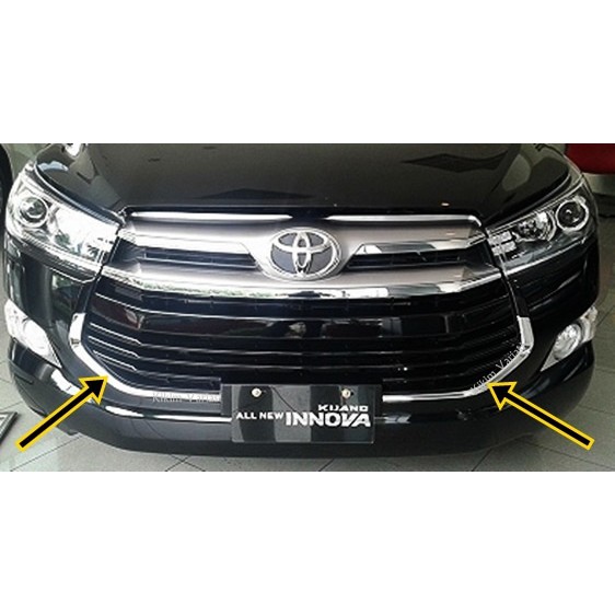 List Cover Bumper Bawah All New Innova 2016 [Chrome]