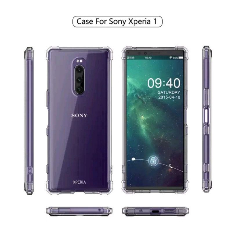 ANTICRACK CASE SONY XPERIA 1 / XZ4 SOFTCASE DOCOMO GLOBAL AU