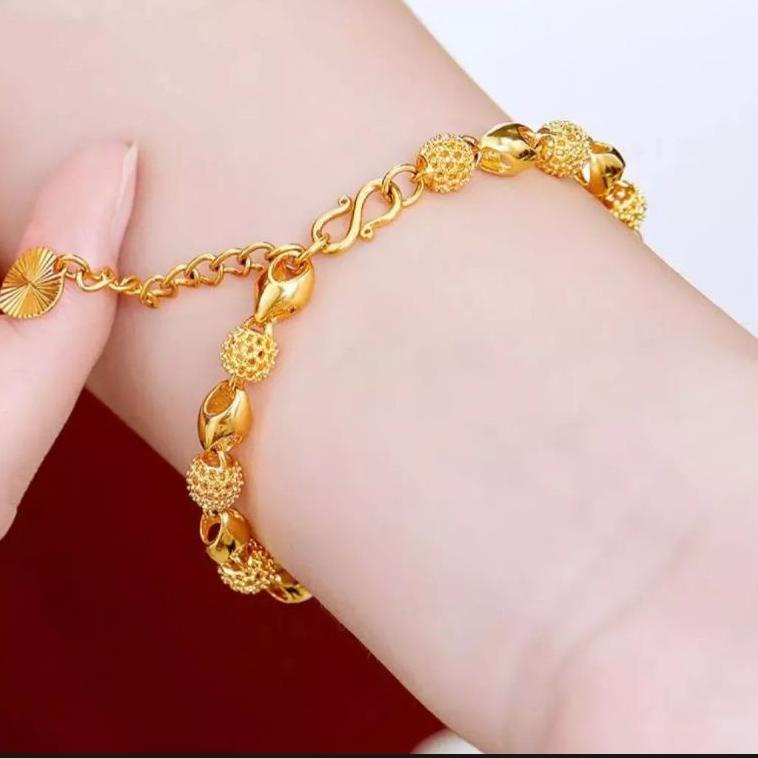 P4G7 gelang emas Hongkong 999 asli,gelang emas Hongkong asli bebas pajak,emas Hongkong 24 karat asli