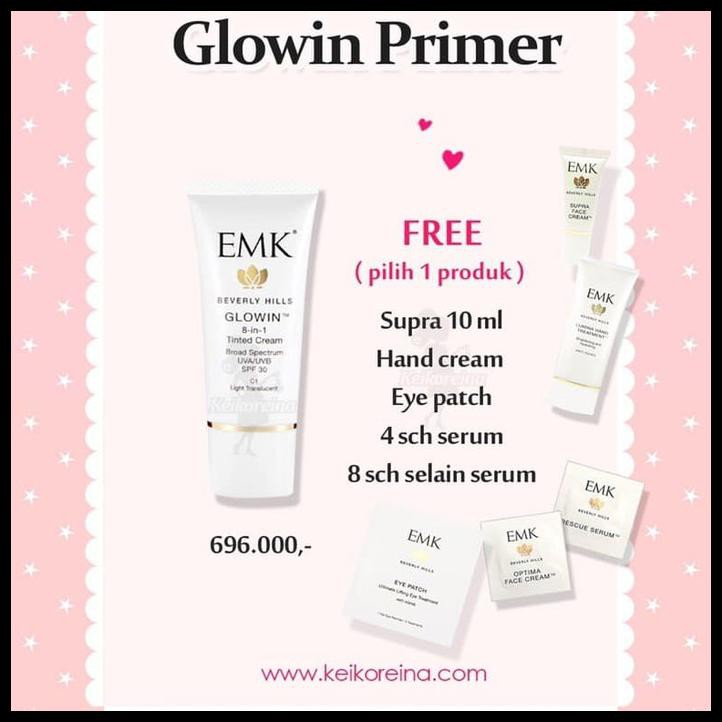 EMK Beverly Hills Glowin Primer SPF 30