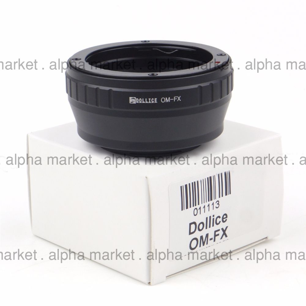 Adapter Converter DOLLICE Lensa Olympus OM To Kamera Fuji Fujifilm FX Xt Xa Xe Xm Xpro Mirrorless