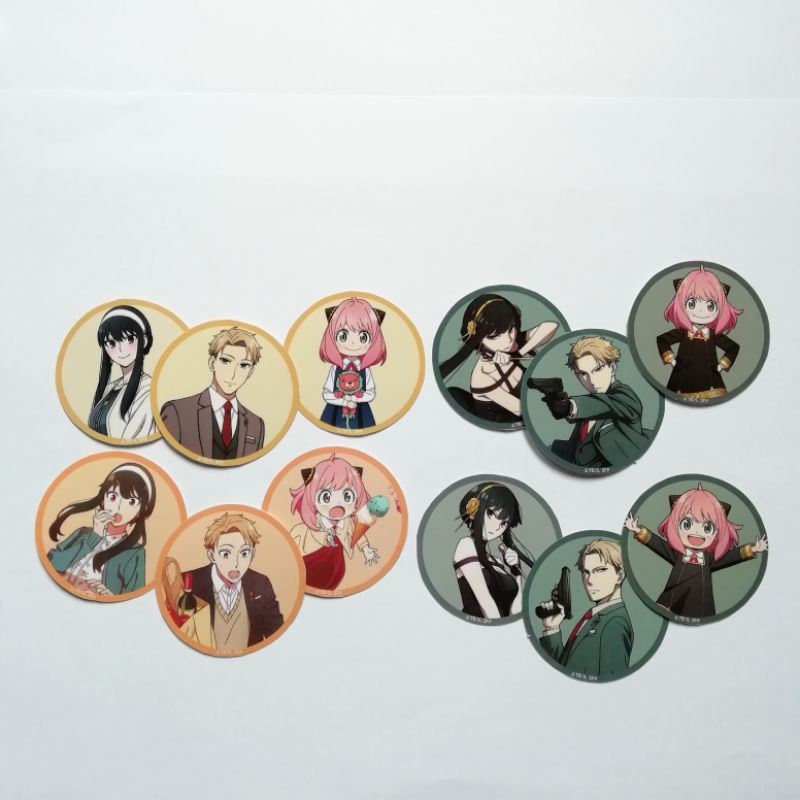 

[ST-PA-09] Sticker Anime Spy x Family Stickers Anime Spy x Family Sticker Anya Forger Sticker Loid Forger Sticker Yor Forger Sticker murah Sticker anime murah
