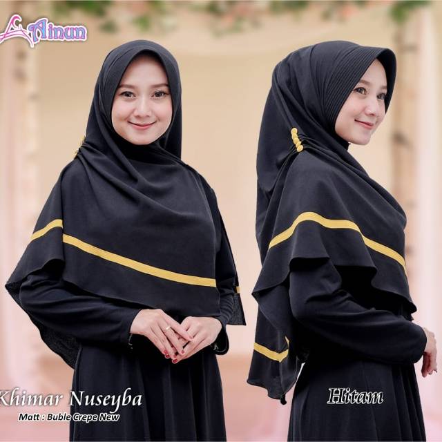 HIJAB AINUN : khimar Nuseyba