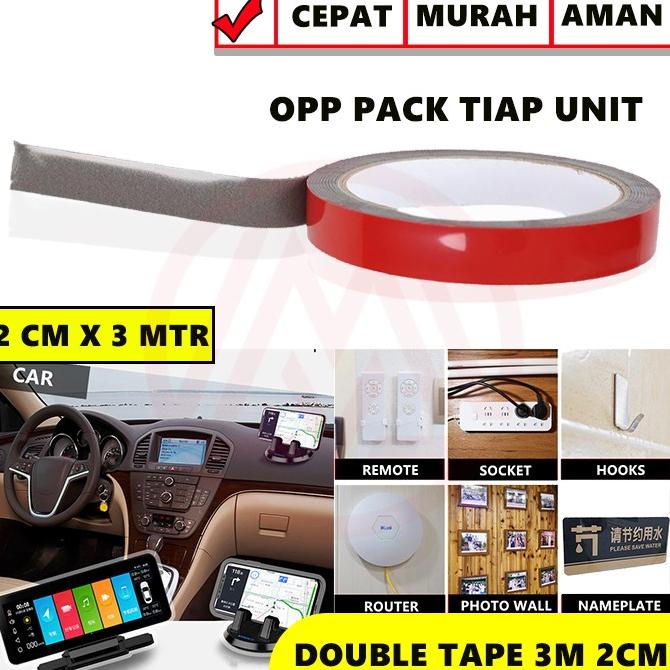 

Double tape busa perekat 3M foam merah 2cm x 3m modmark98 Segera Dapatkan