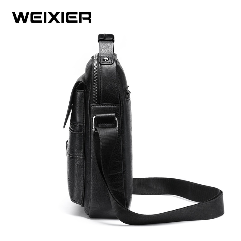 WEIXIER 8642 Tas Selempang Pria Kulit Sling Bag Premium WK-SBY