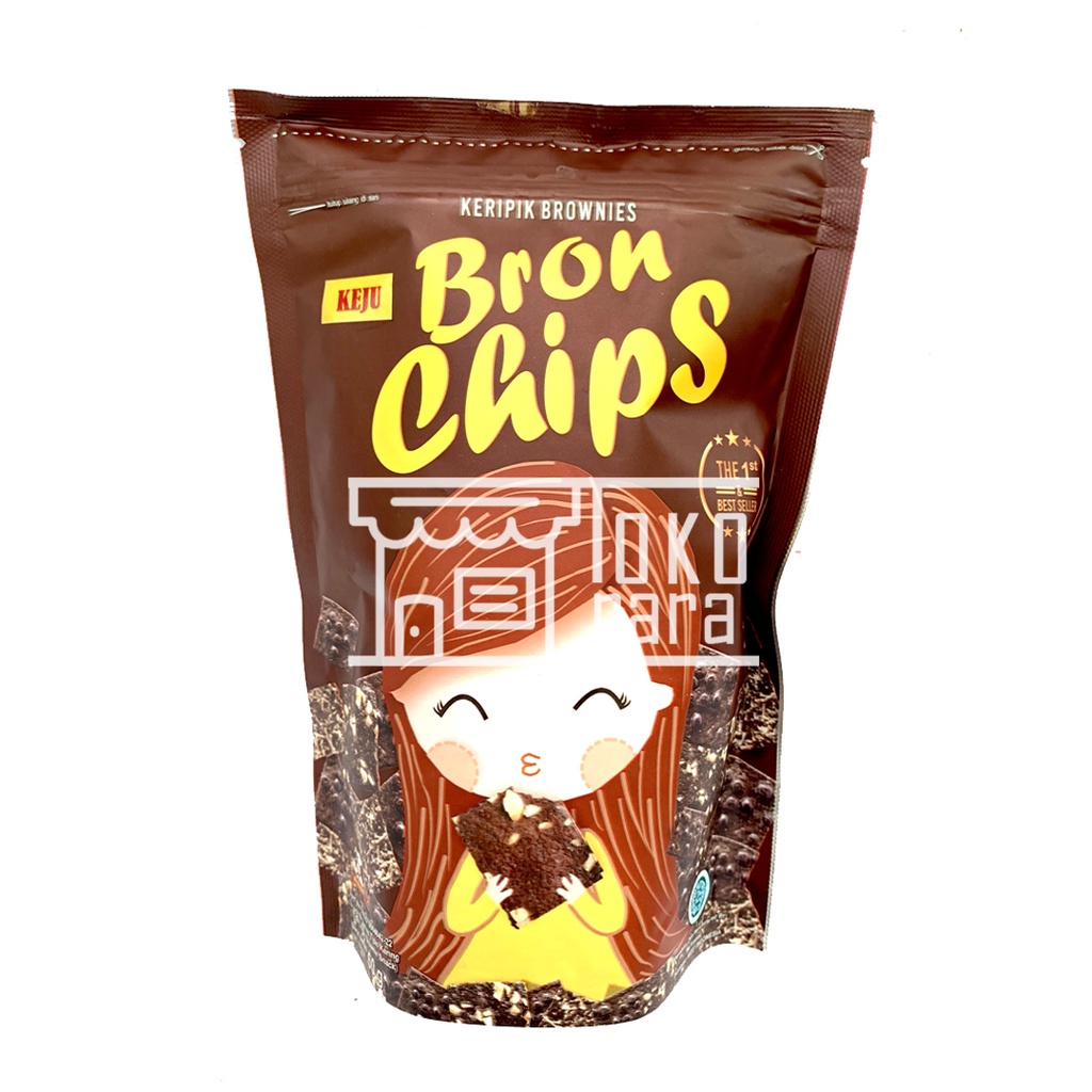 Bron Chips Bronchips keripik kripik Brownis kering