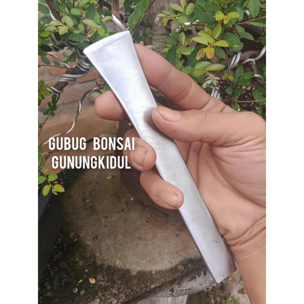 tatah pahat bonsai pecah batang kualitas premium model pipih lurus