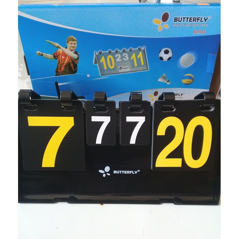 

Papan Score Bolak Balik Multi Function Card - Butterfly B504