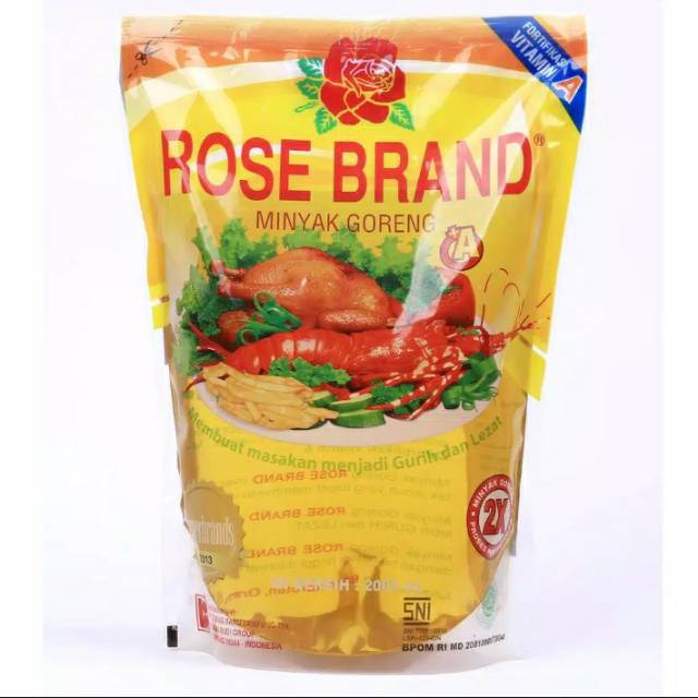 

Minyak rose brand 2 liter