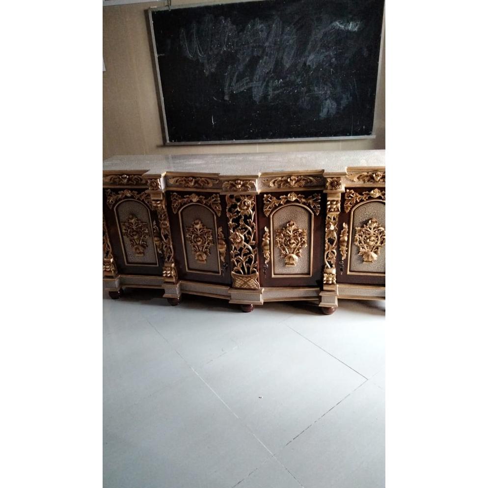 Bufet Tv Minimalis Murah/Meja Tv Kayu Ukir Jepara/Rak Tv Modern