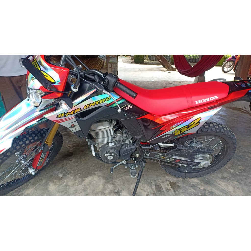 DECAL STIKER HOLOGRAM HONDA CRF 150L HRC EDITION