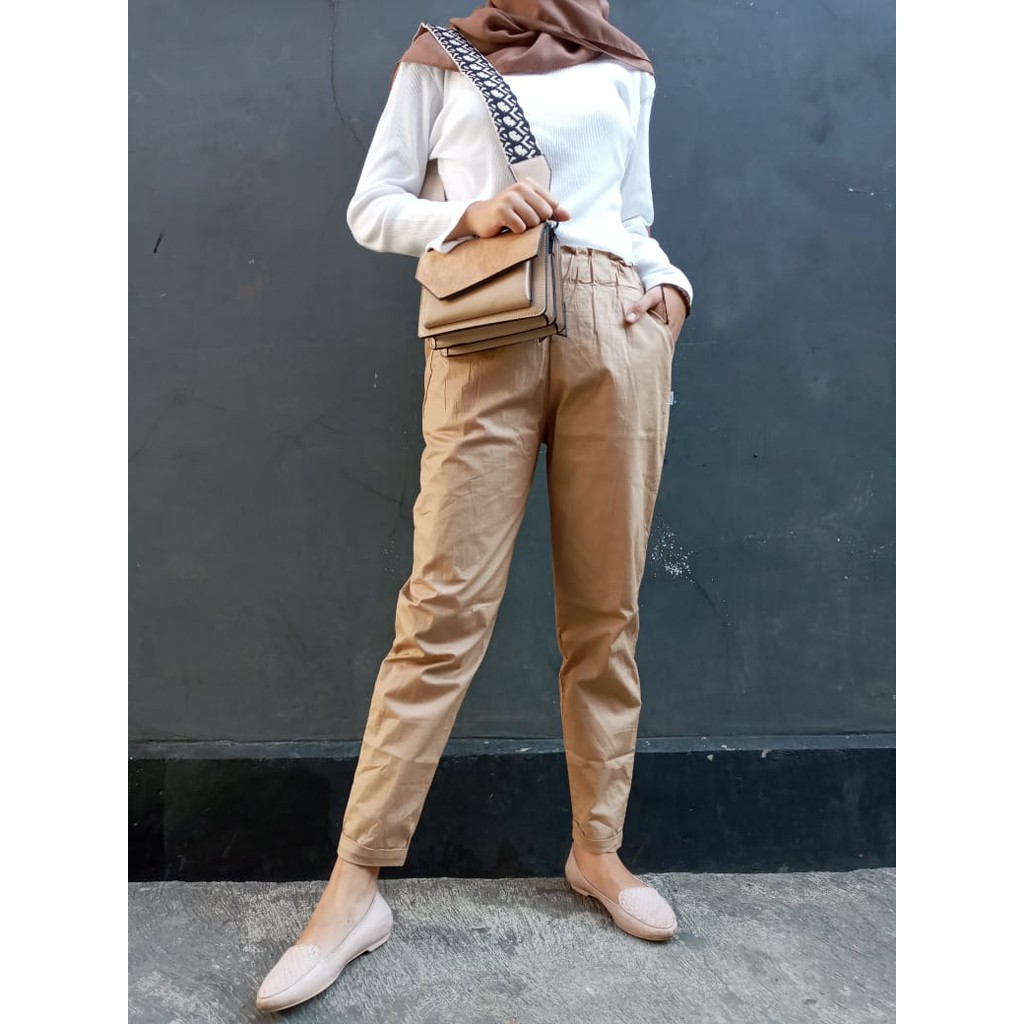 HAREM PANTS ANTI BEGAH (L) (XL) (XXL) // HAREM PANTS JUMBO BIG SIZE PANT CELANA KATUN JUMBO MURAH