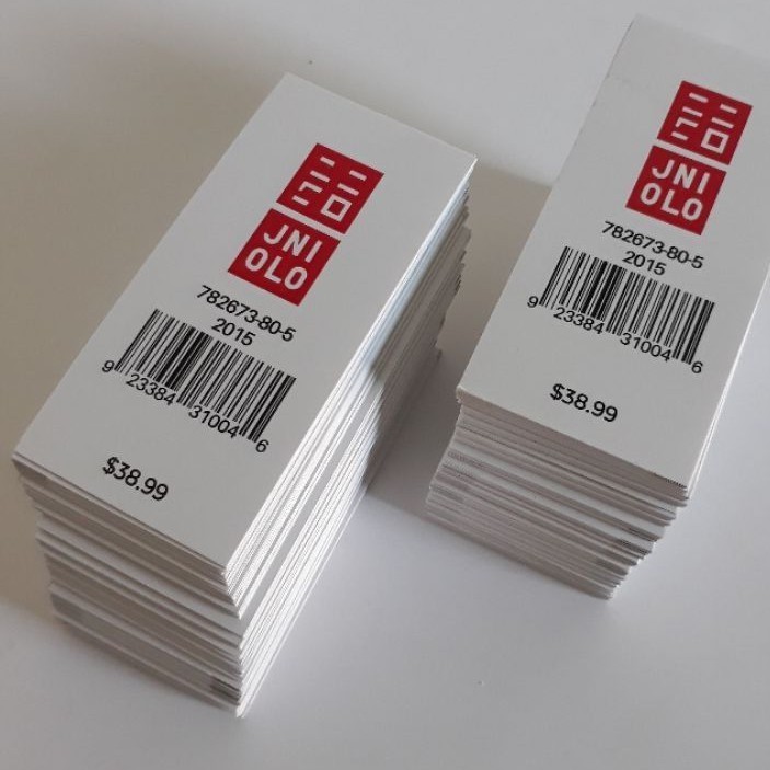 

hangtag / hantag barcode / handtag / hang tag / price tag / label baju / name tag ready stok