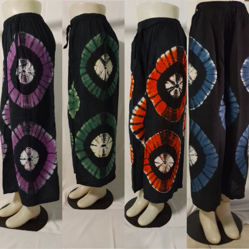 kulot panjang rayon jumputan