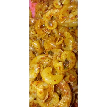 

MAKARONI PEDAS NGELEL EXTRA DAUN JERUK / MAKARONI ORIGINAL EXTRA DAUN