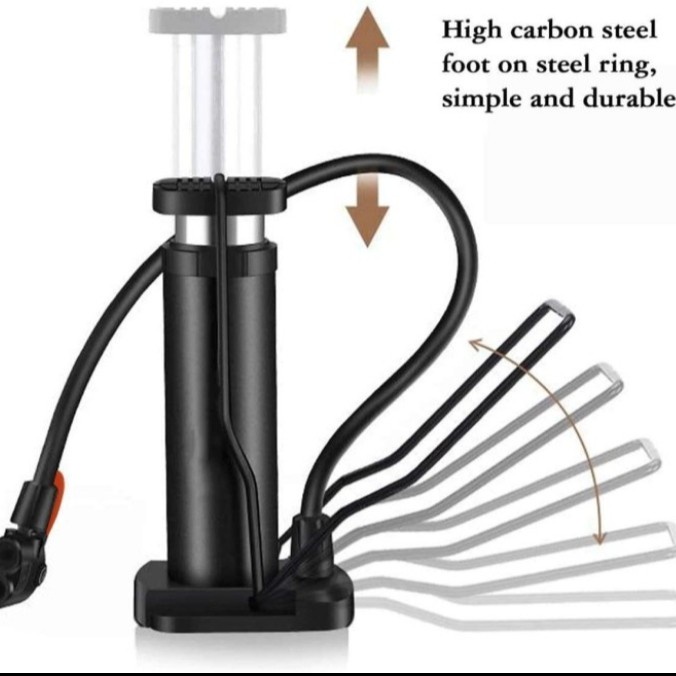 (COD) Pompa Injak Darurat Foot Pump Untuk Ban Mobil motor Sepeda Dll