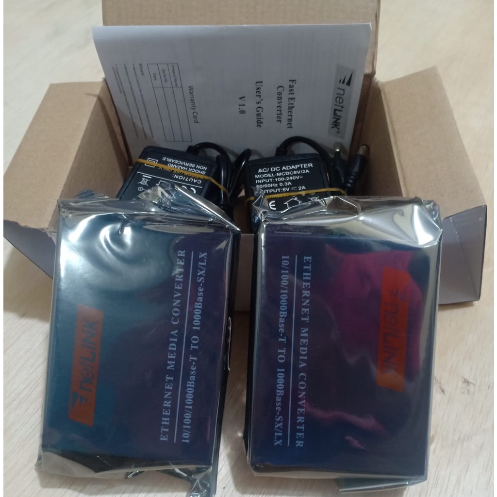 Htb Gigabyte 100/1000 Netlink HTB GS03 HTB-GS03 Gigabit Single mode Media Converter
