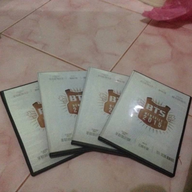 Dvd copy ori bts memories 2015 / 4 disc