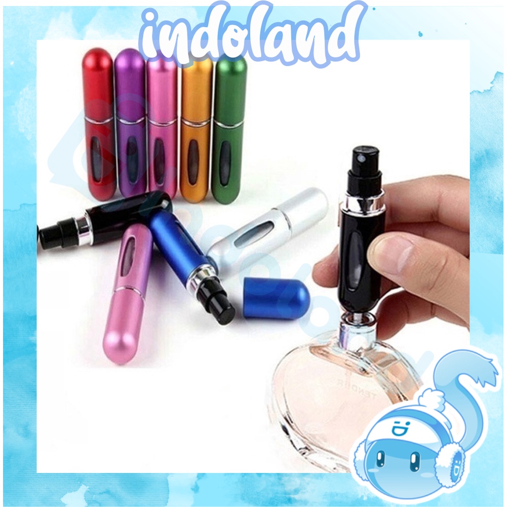 ☀ INDOLAND ☀ BOTOL PARFUM REFILL MINI PORTABLE UKURAN 5 ML/ BOTOL PARFUM MINI TRAVEL/ PARFUM ATOMIZER  R607