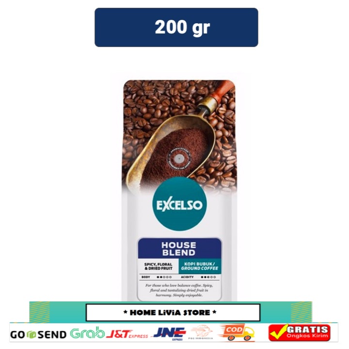 

Excelso House Blend Kopi Bubuk 200gr