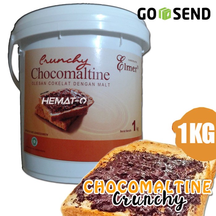 

(GROSIR GoSend) Elmer Chocomaltine Crunchy 1 Kg (Kemasan Original)