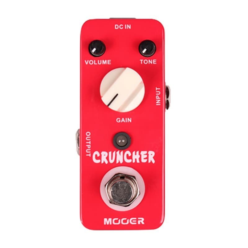 Mooer Cruncher High Gain Distortion Micro Pedal