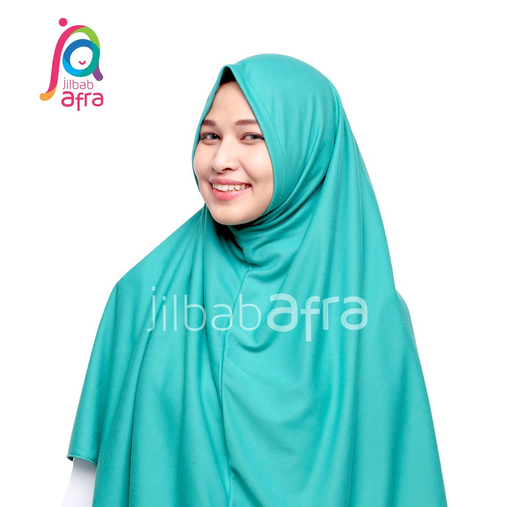 Jilbab Afra Syifa Tosca Tua Kerudung Instan Bergo Non Pet