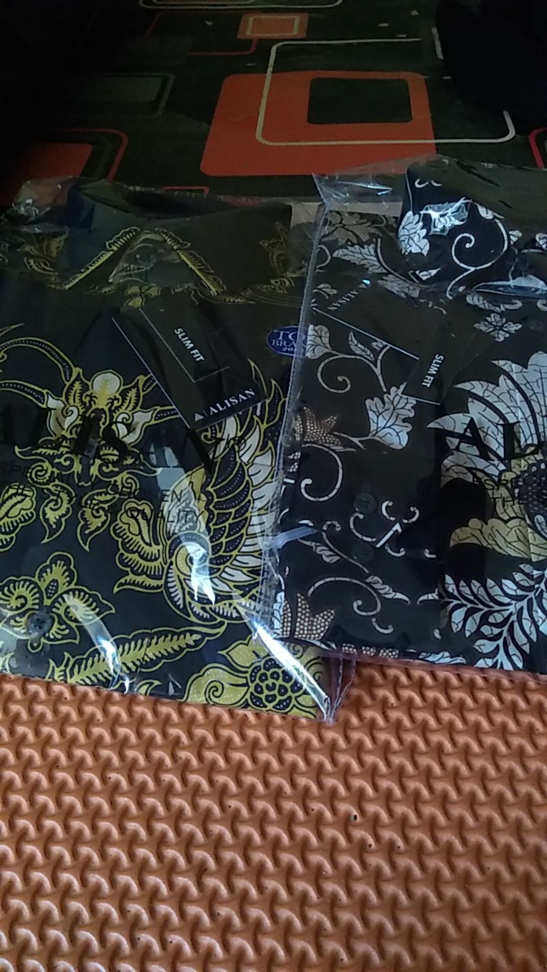 Kemeja Alisan, Alisan Batik Lengan Panjang, Batik Pria Slimfit, Batik Alisan Size S M L Xl