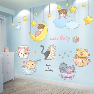 Tempat anak  anak  stiker  dinding kamar  Tata letak ruangan 