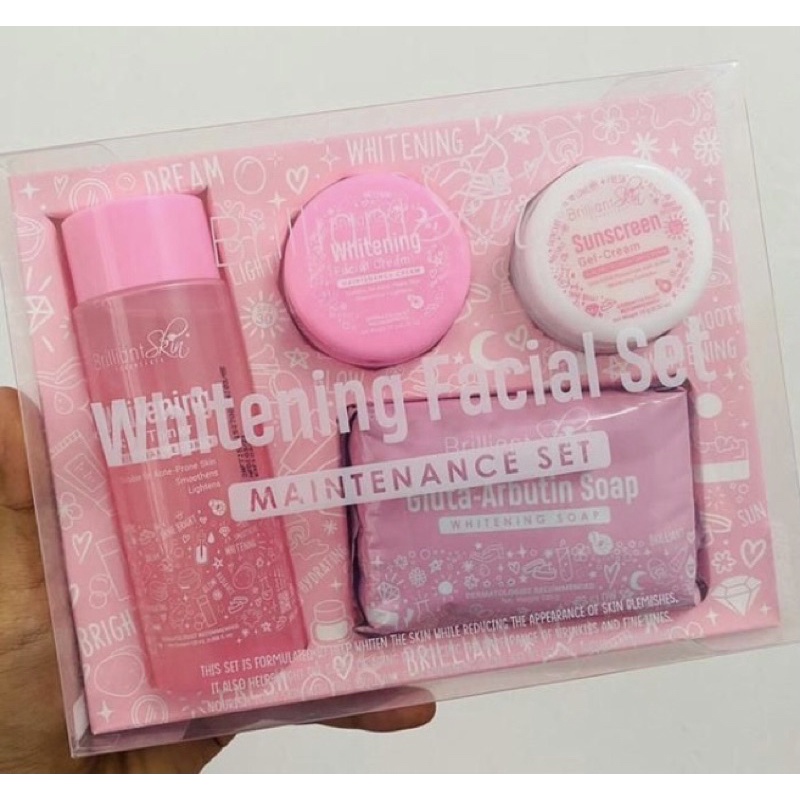[ESTI KOSMETIK] PAKET SERUM DAN BRILLIANT WHITENING PAKET 4IN1 ORIGINAL SKINCARE