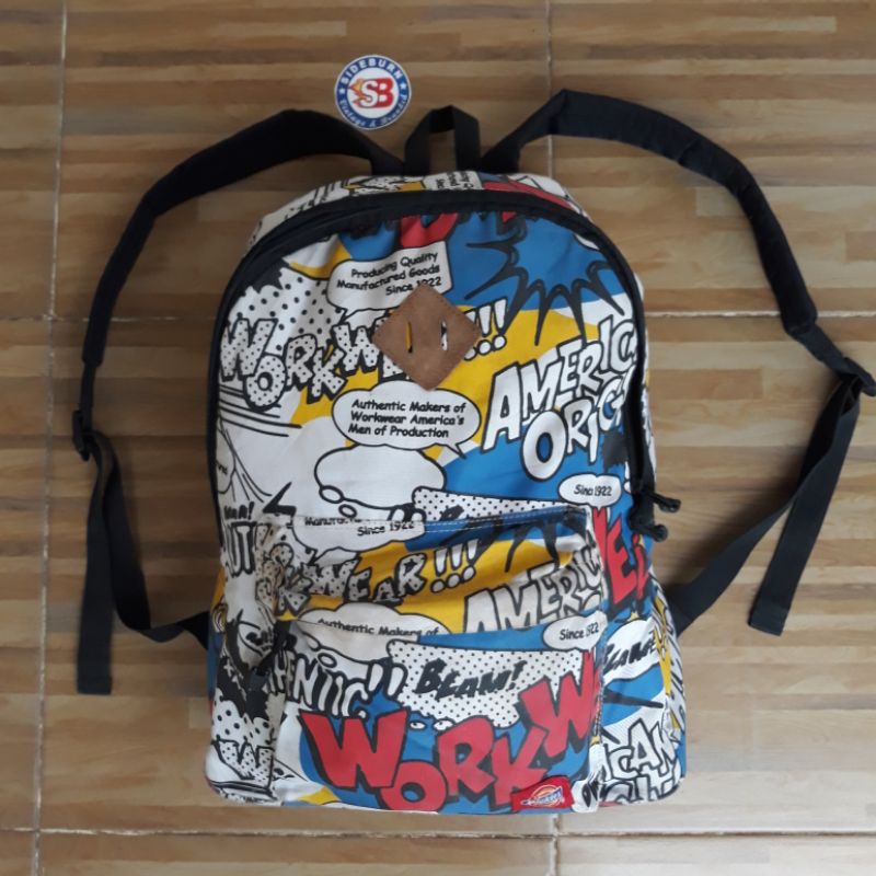 TAS BACKPACK DICKIES COMICS EDITION