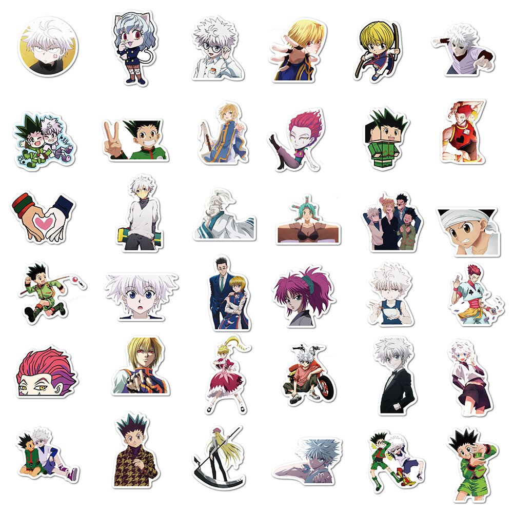 HXH004 – Sticker / Stiker Anime Manga Cosplay Jepang Hunter X Hunter