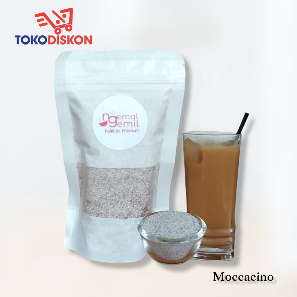 

Minuman Bubuk Rasa Moccacino // Premium