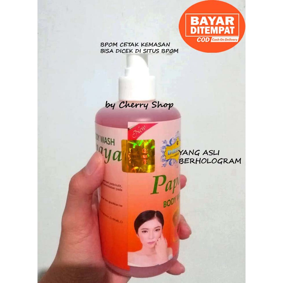 [BUY 3 GET GIFT] [BPOM] [DEALER] SABUN PAPAYA PEPAYA CAIR 500 ML DHILISA BY CHERRY SHOP BUKAN RDL