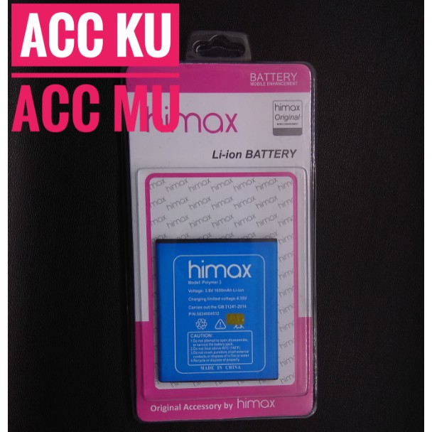 BATRE BATTERY BATERAI HIMAX POLYMER 3 ORIGINAL 99