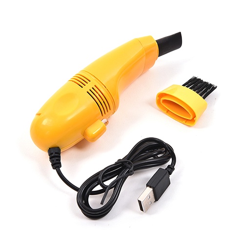 (Happy) 1pc Vacuum Cleaner Mini Tenaga Usb Untuk Membersihkan Debu Keyboard Pc / Laptop