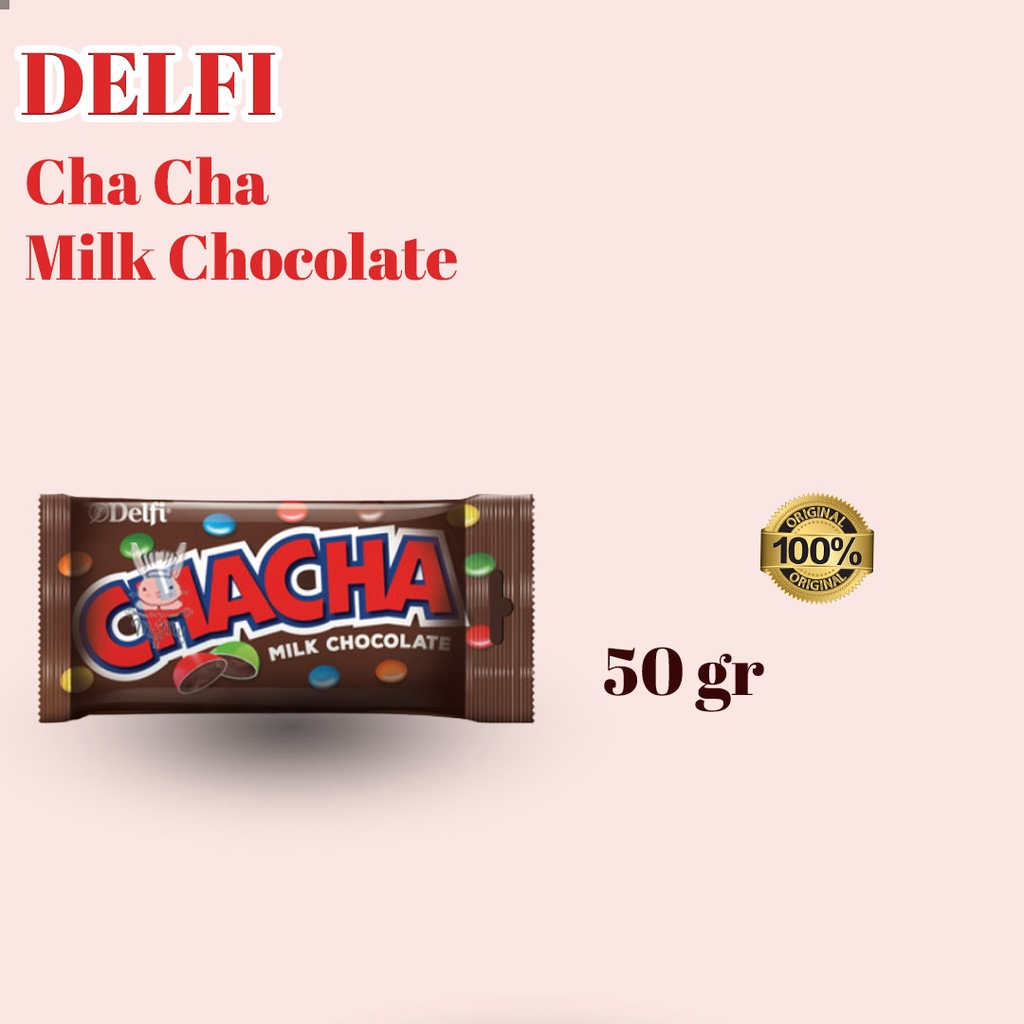 

Delfi Cha cha 50 gram - cokelat