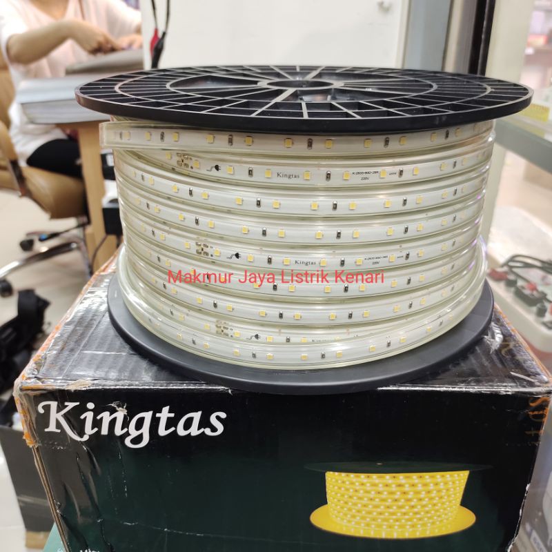 Kingtas Led strip 220v High Brand 60 Mata 2835 50 meter High Brand