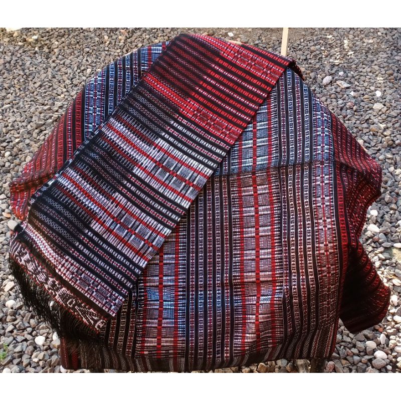 Songket Tumtuman Klasik / Classic - Kombinasi Warna Elegan - Asli Tarutung Tenun Tangan