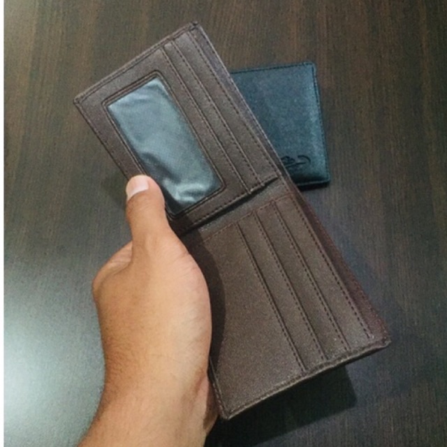 dompet lipat biasa ukuran kecil pas uang kertas bahan sp4 #dompet #dompetlipat #dompetpria #dompetco