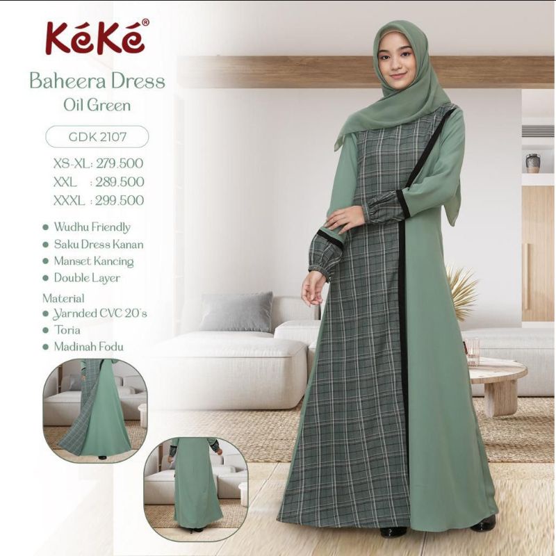 Gamis Keke Baheera Dress GDK 2110